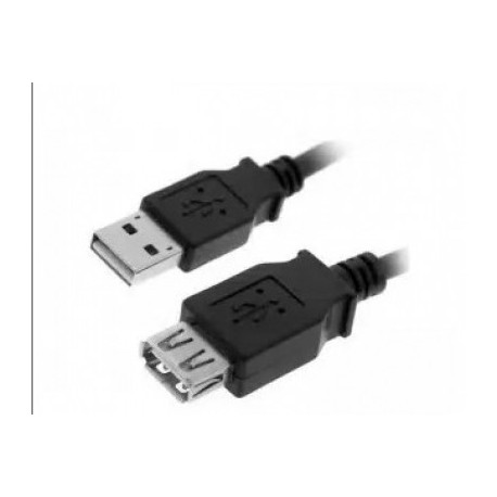 CABLE PROLONGADOR USB 2.0 AM/AH 2m
