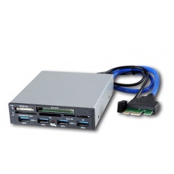 LECTOR INTERNO TARJETAS 3.5 CR750 H3 USB 3.0 CONTR
